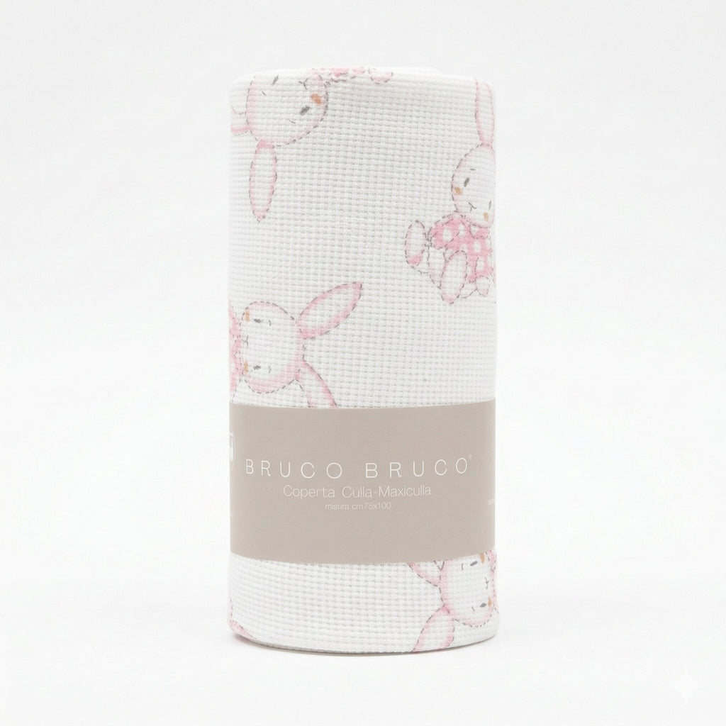 Bruco Bruco - Coperta Jersey Stampata 75X100 Cm