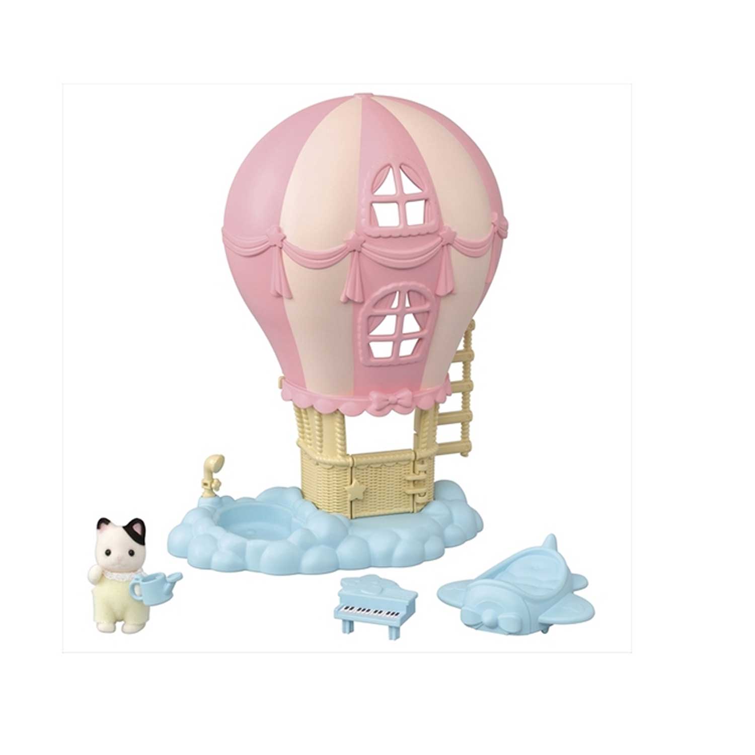 Epoch - Sylvanian Families: Casetta Mongolfiera Per Bebè