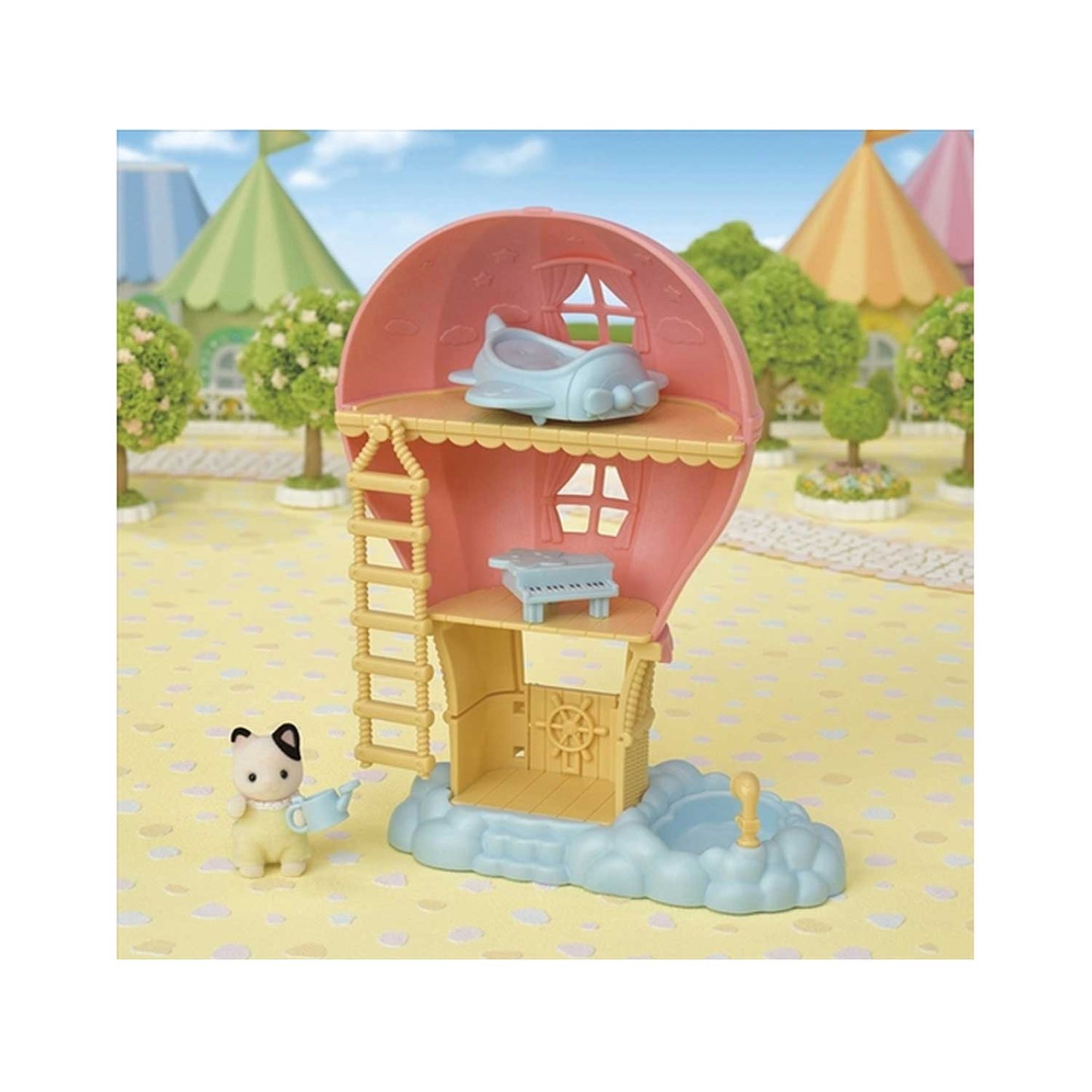 Epoch - Sylvanian Families: Casetta Mongolfiera Per Bebè
