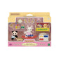Epoch - Sylvanian Families: Scatola Dei Giochi Per Bebè Coniglio Neve E Bebè Panda