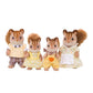 Epoch - Sylvanian Hazel Squirrel Family