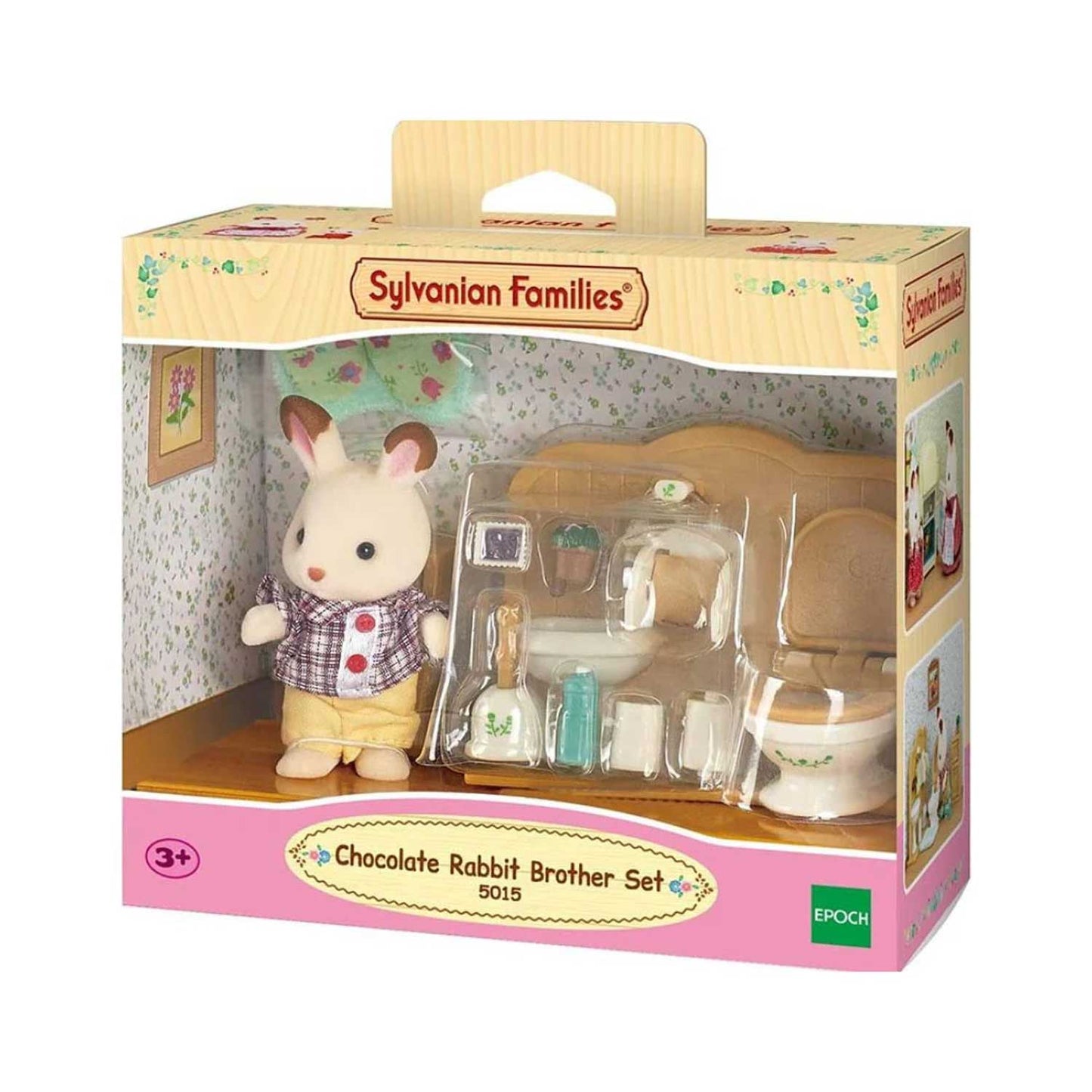 Epoch - Sylvanian Families: Fratello Coniglio Cioccolato E Bagno
