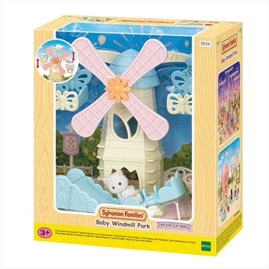 Epoch - Sylvanian Families: Parco Mulino A Vento Per Bebè