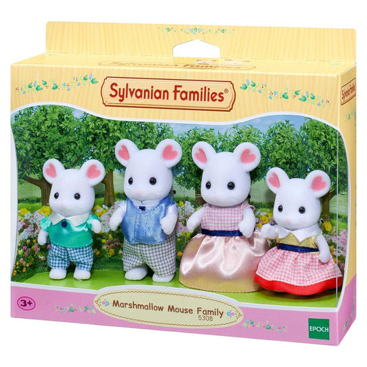 Epoch  -Sylvanian Famiglia Topolini Bianchi Marshmallow