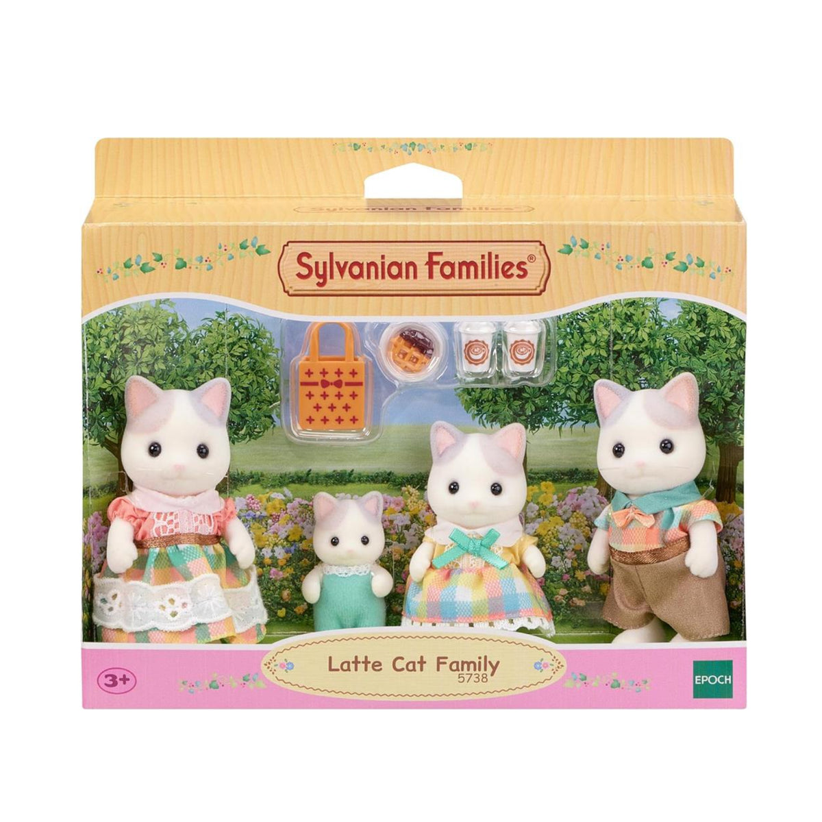 Epoch - Sylvanian Families La famiglia Gatto Latte