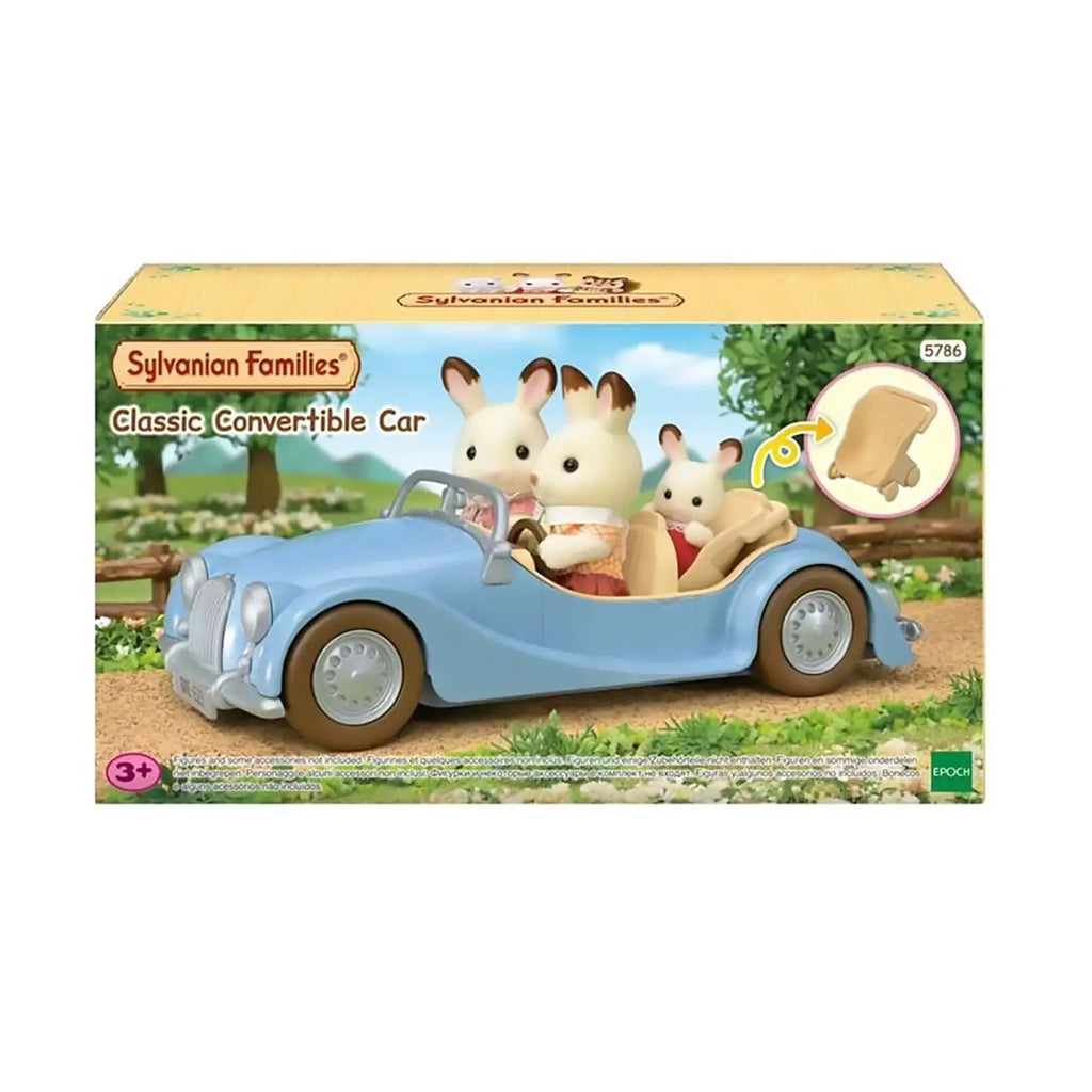 Epoch - Sylvanian Families Macchina Decappottabile Azzurra