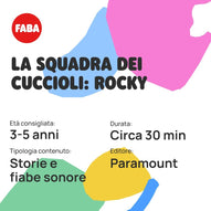 Faba - PAW Patrol La squadra dei cuccioli: Rocky