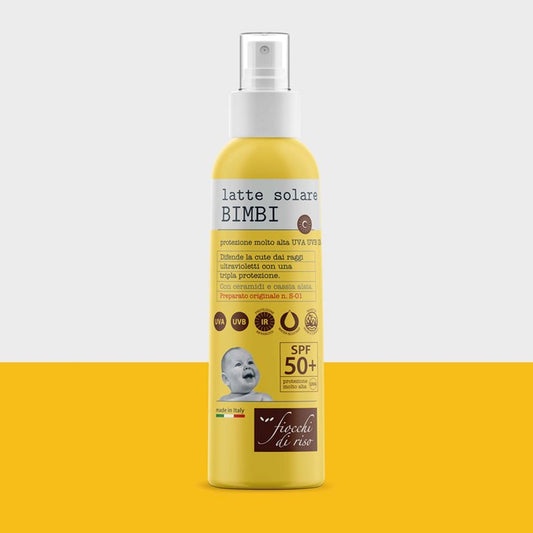 Fiocchi Di Riso - Latte Solare Spray Bimbi 50 + 140 ML