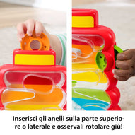 Fisher Price - Piramide 5 Anelli JLB81