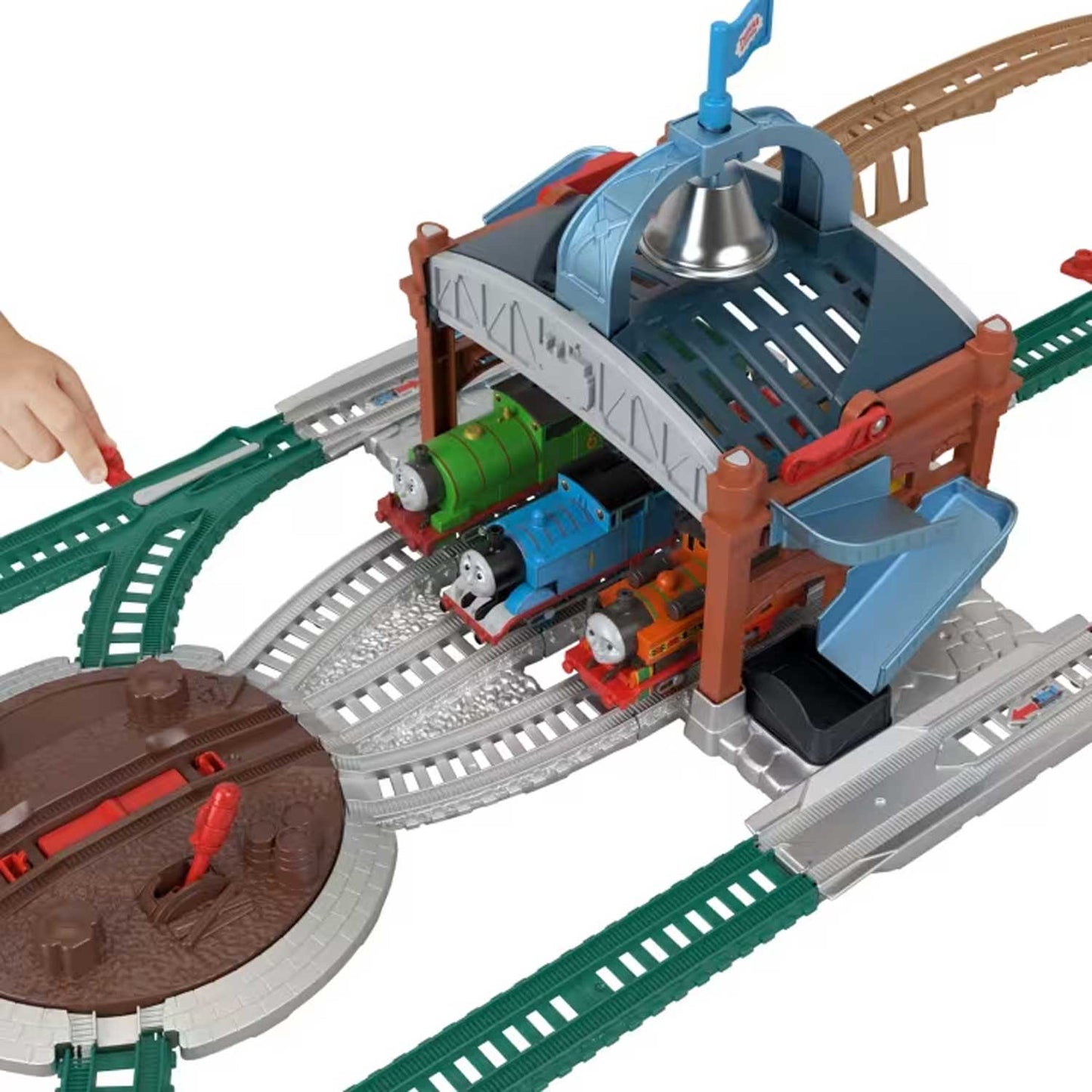 Fisher Price - Thomas & Friends Pista Centro Di Consegna Barili JDF26