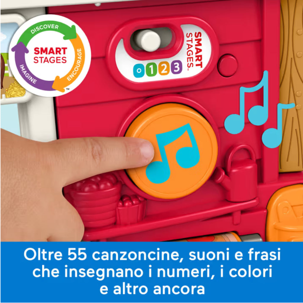 Fisher Price - Little People Fattoria Degli Animali Felici JGX09