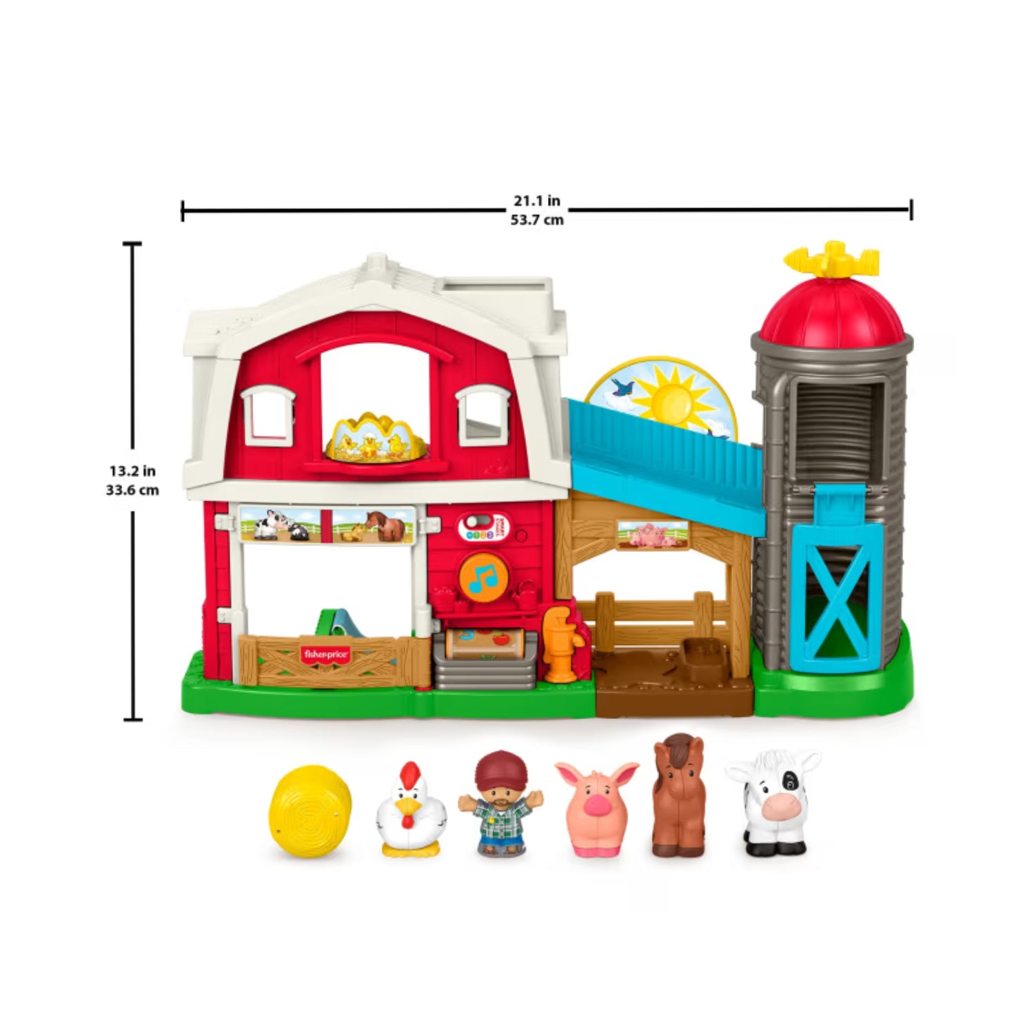 Fisher Price - Little People Fattoria Degli Animali Felici JGX09