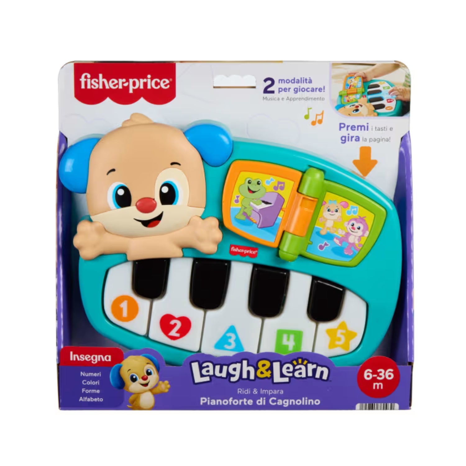 Fisher Price - Pianoforte Di Cagnolino JMM50