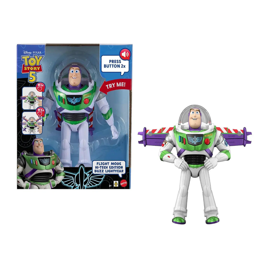 Fisher Price - Toy Story Buzz Light year Edizione Hi-Tech Modalita Volo JMW28