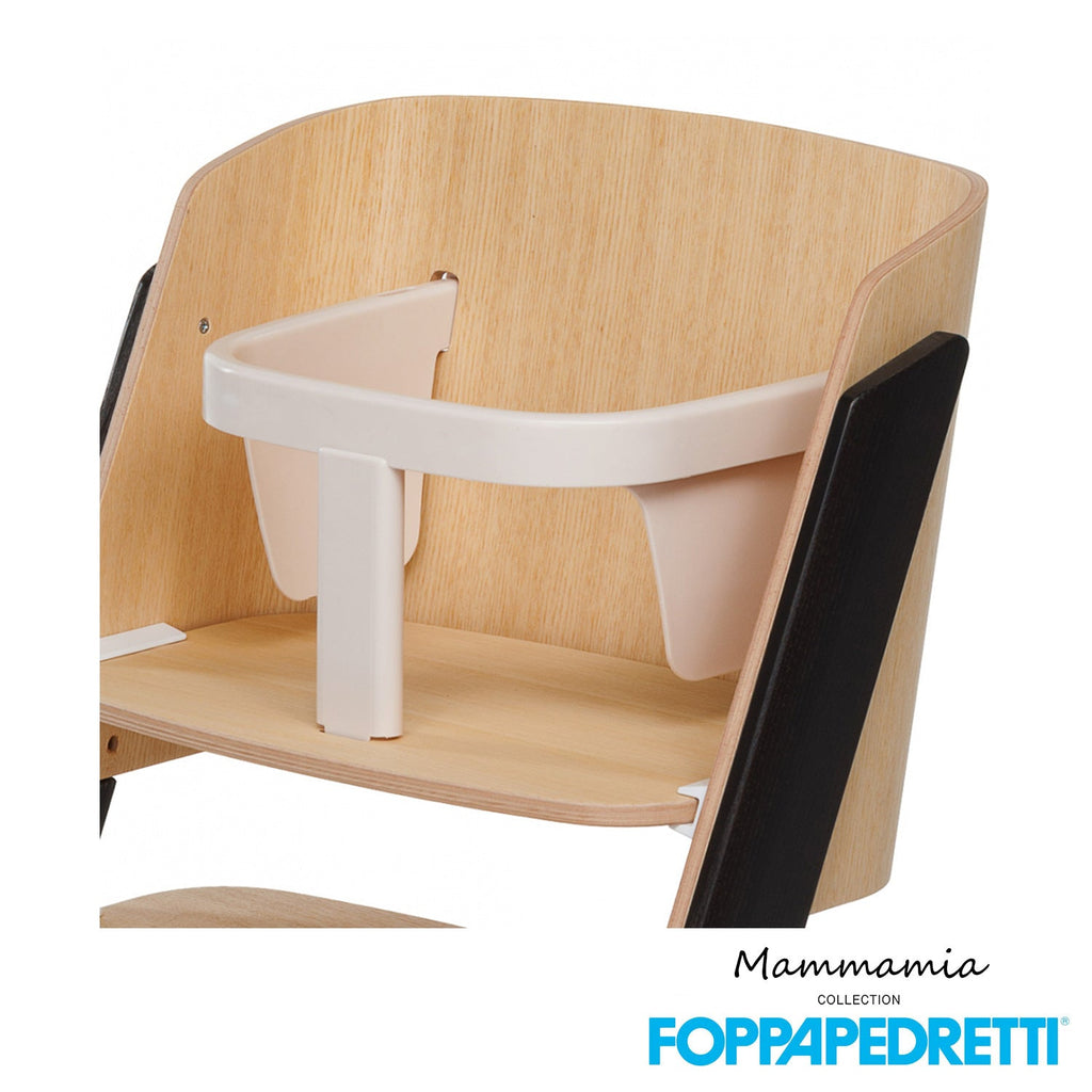 Foppapedretti - Seggiolone Evolutivo Tiramisù + Imbottito + Protezione + Vassoio + Cinture in Offerta!