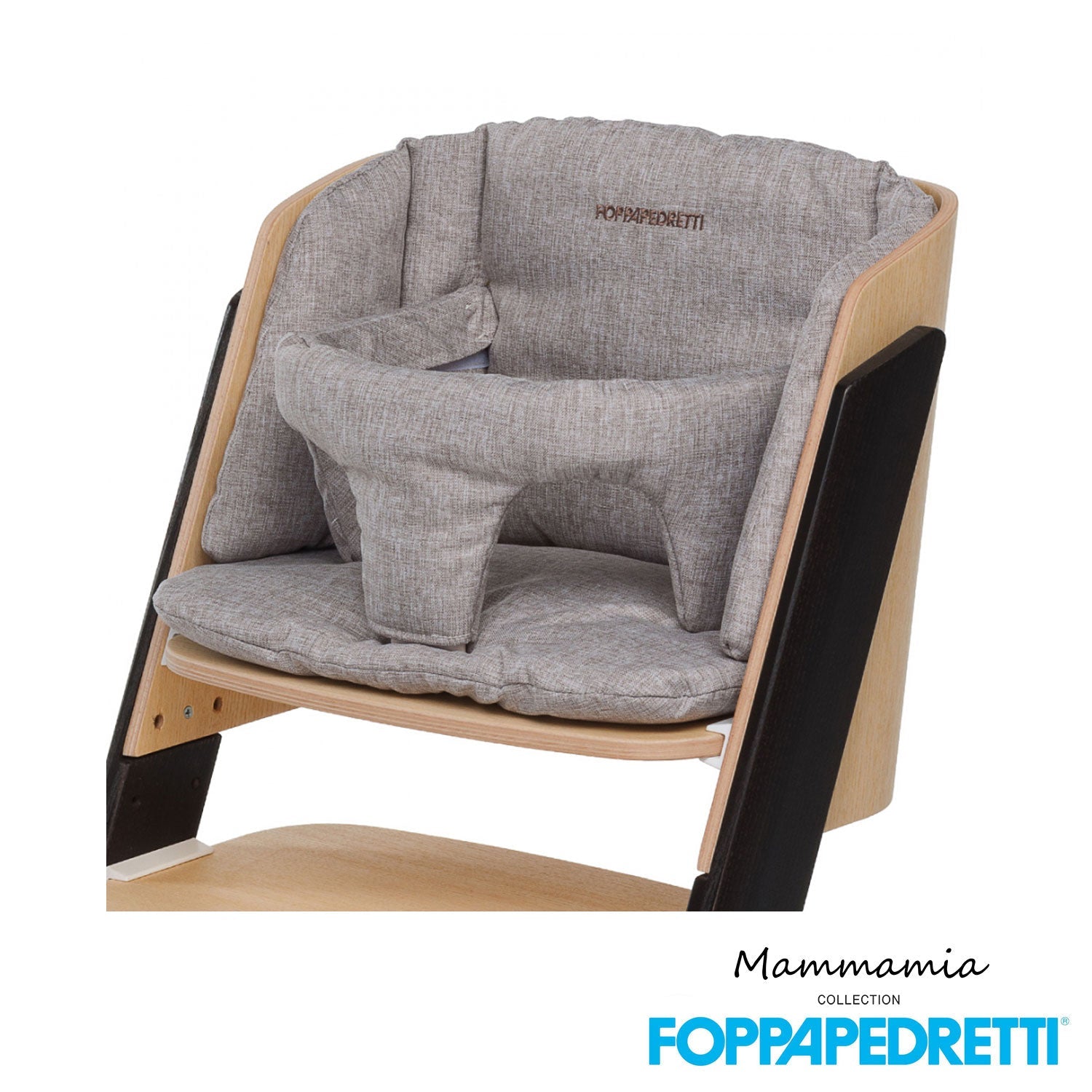Foppapedretti - Seggiolone Evolutivo Tiramisù + Imbottito + Protezione + Vassoio + Cinture in Offerta!