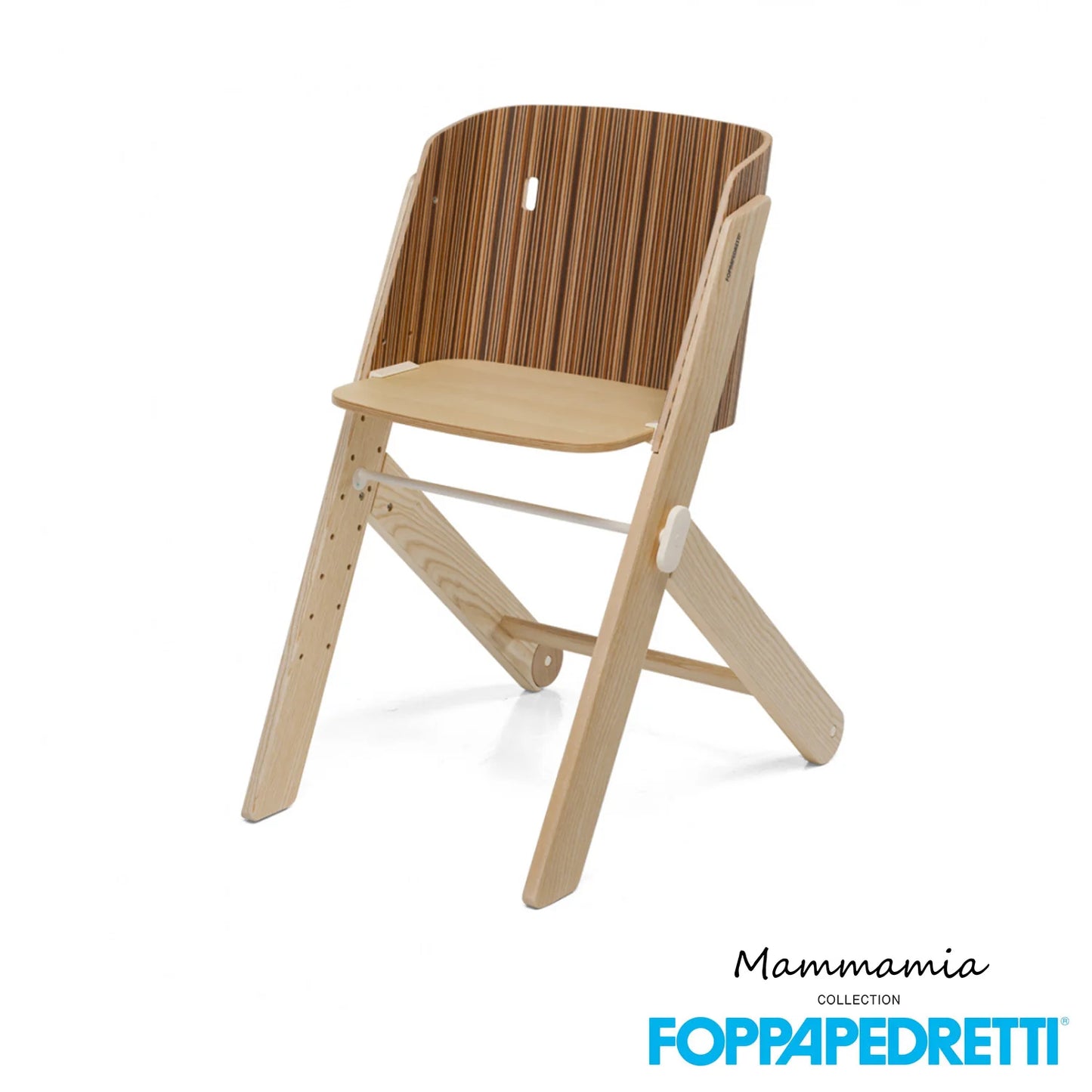 Foppapedretti - Evolutionary high chair in Tiramisu ash