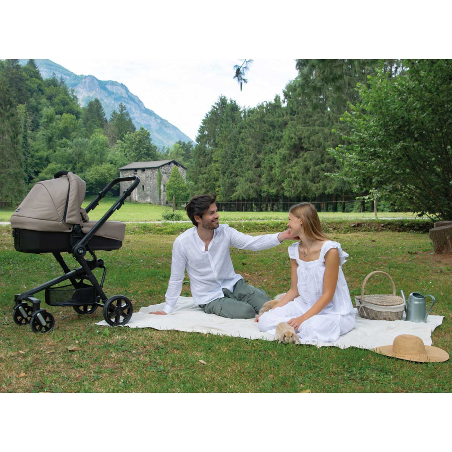 Foppapedretti - Trio Up3 Travel 2024 con Seggiolino Auto Up3 ISize R129
