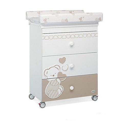 Foppapedretti - Bagnetto Fasciatoio in legno Dolcecuore