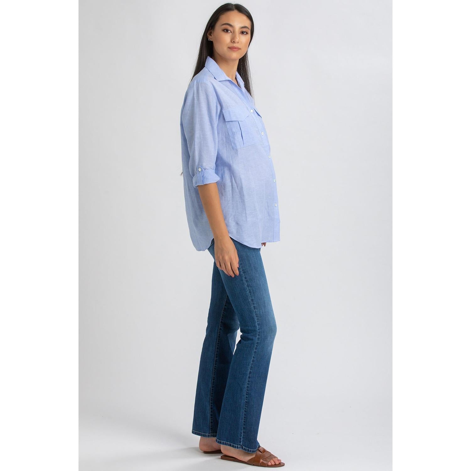 GRADUATED FLARE WA05 - Jeans Premaman Svasati