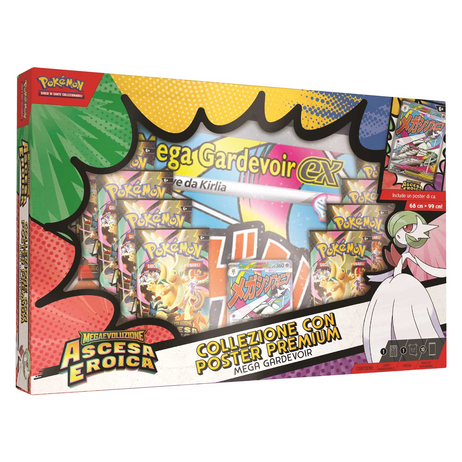 Gamevision - Pokemon Collezione Premium Con Poster M2.5 Ascesa Eroica