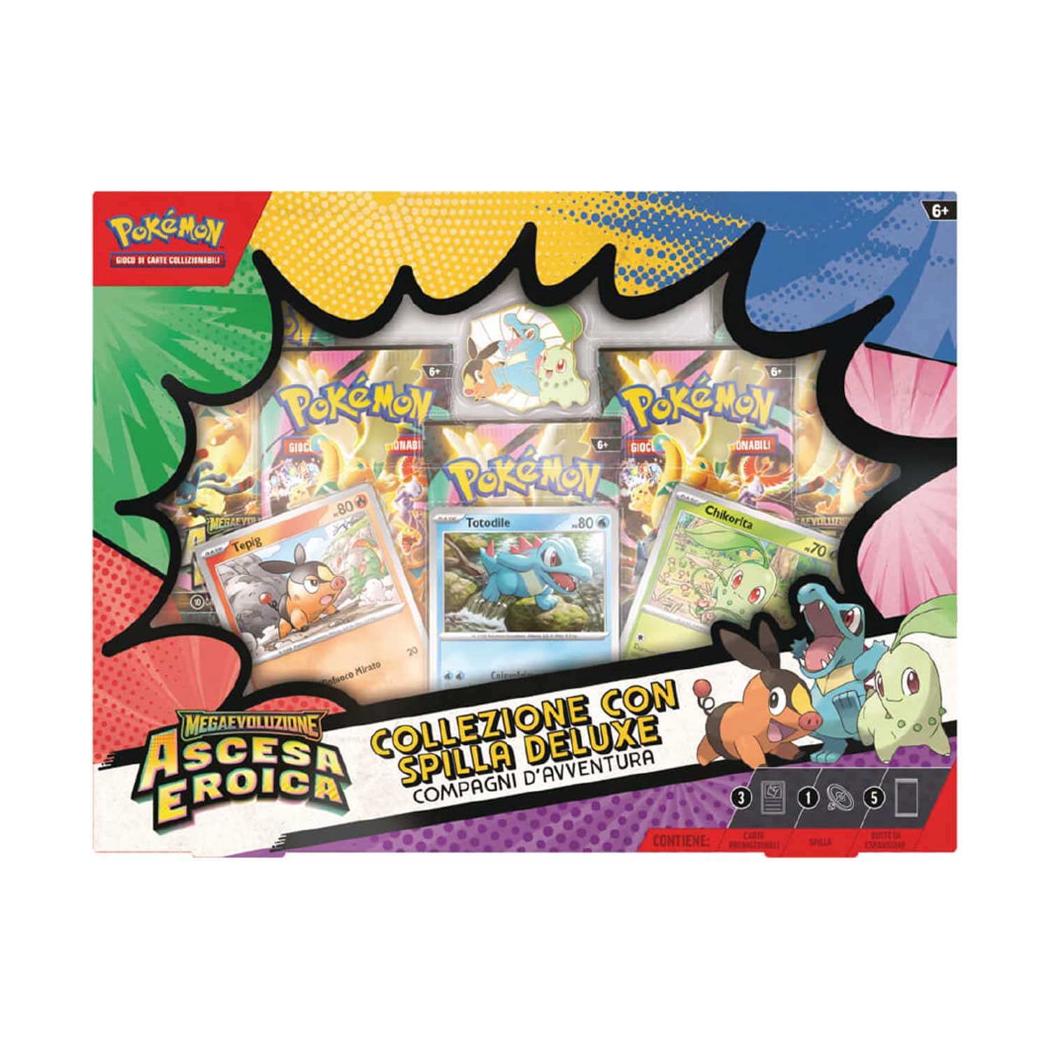 Gamevision - Pokemon Deluxe Pin Collection M2.5 Ascesa Eroica – Iperbimbo