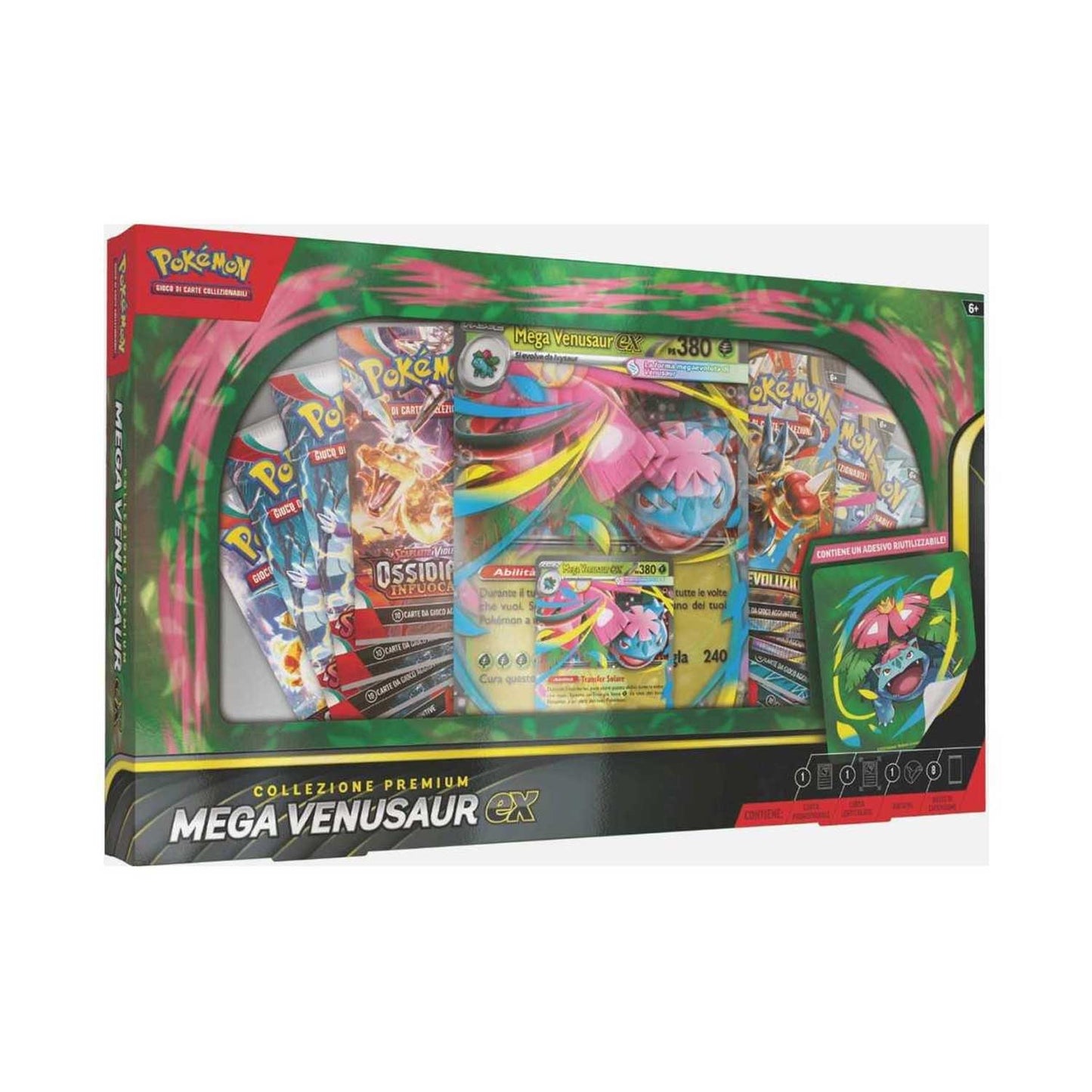 Gamevision - collezione premium Mega Venusaur-ex del GCC Pokémon