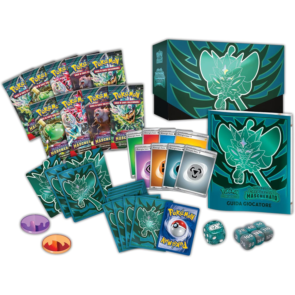 Gamevision - Pokemon Set Allenatore Fuoriclasse Scarlatto e Violetto 06: Crepuscolo Mascherato
