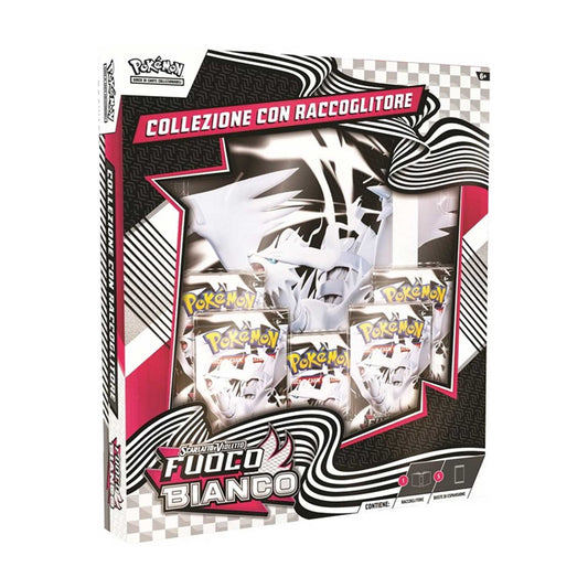 Gamevision - Pokemon Collezione con Raccoglitore Fuoco Bianco