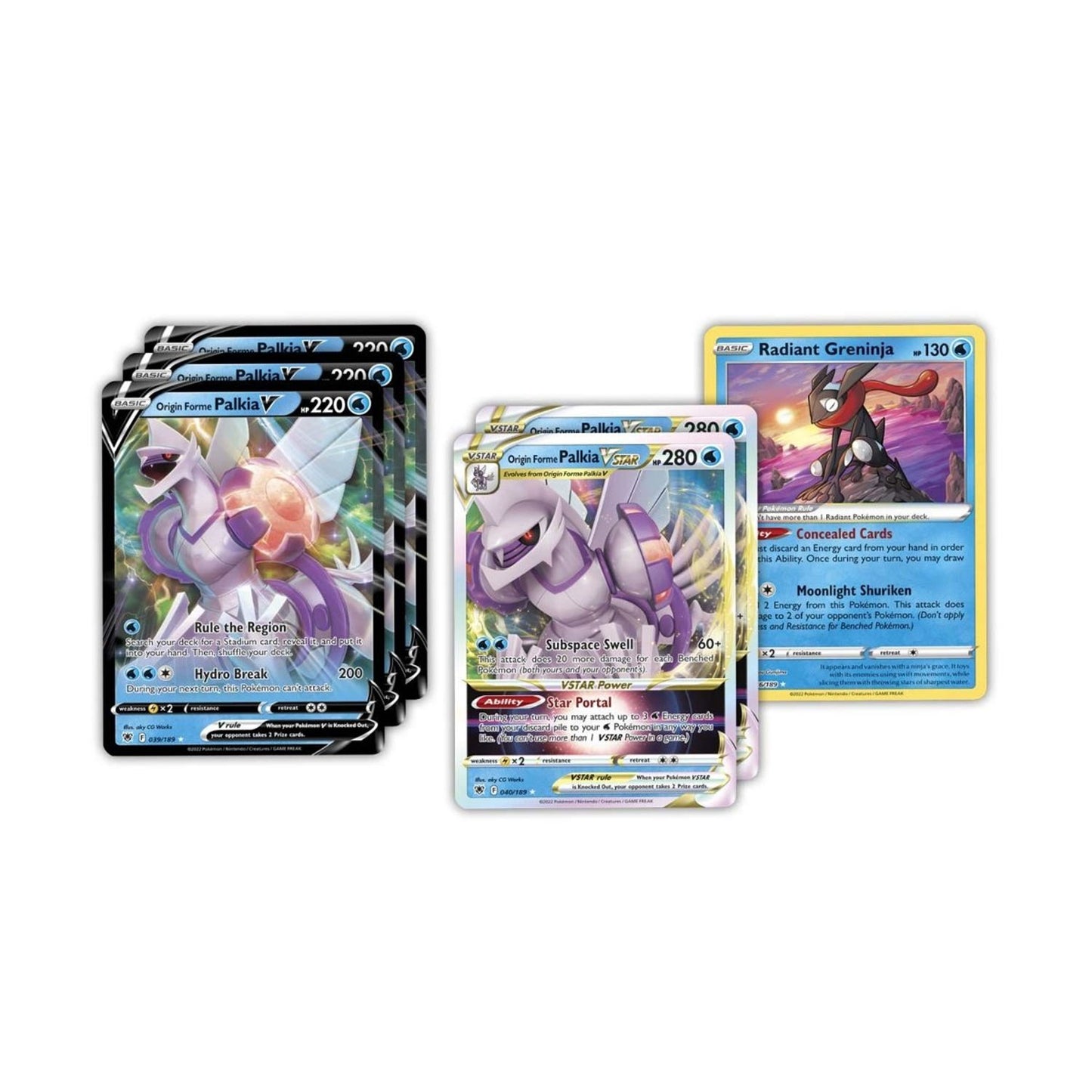 Pokemon - Mazzi Lotte Di Lega Palkia Originale V-Astro "Maggio"