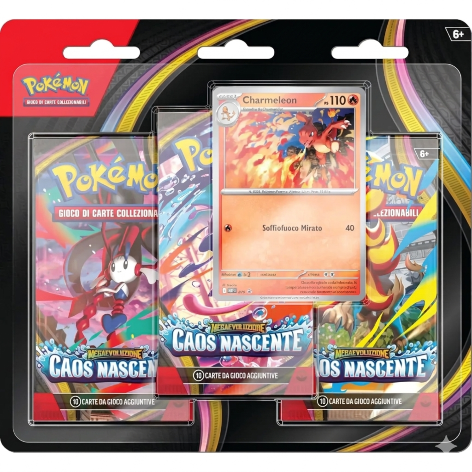 Gamevision - Pokemon Blister 3 Bustine + 1 Card