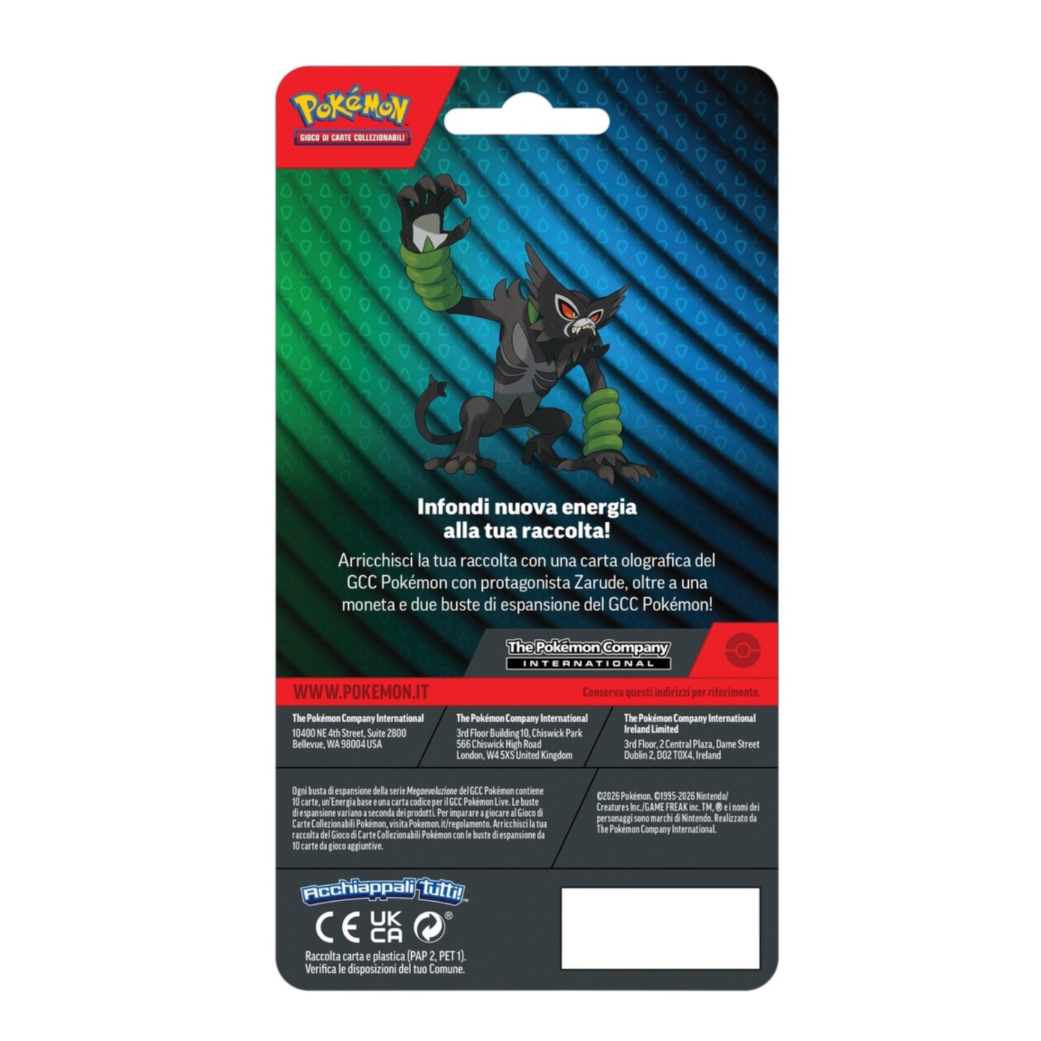 Gamevision - Buste Pokemon Megaevoluzione Blister 2 Zerude