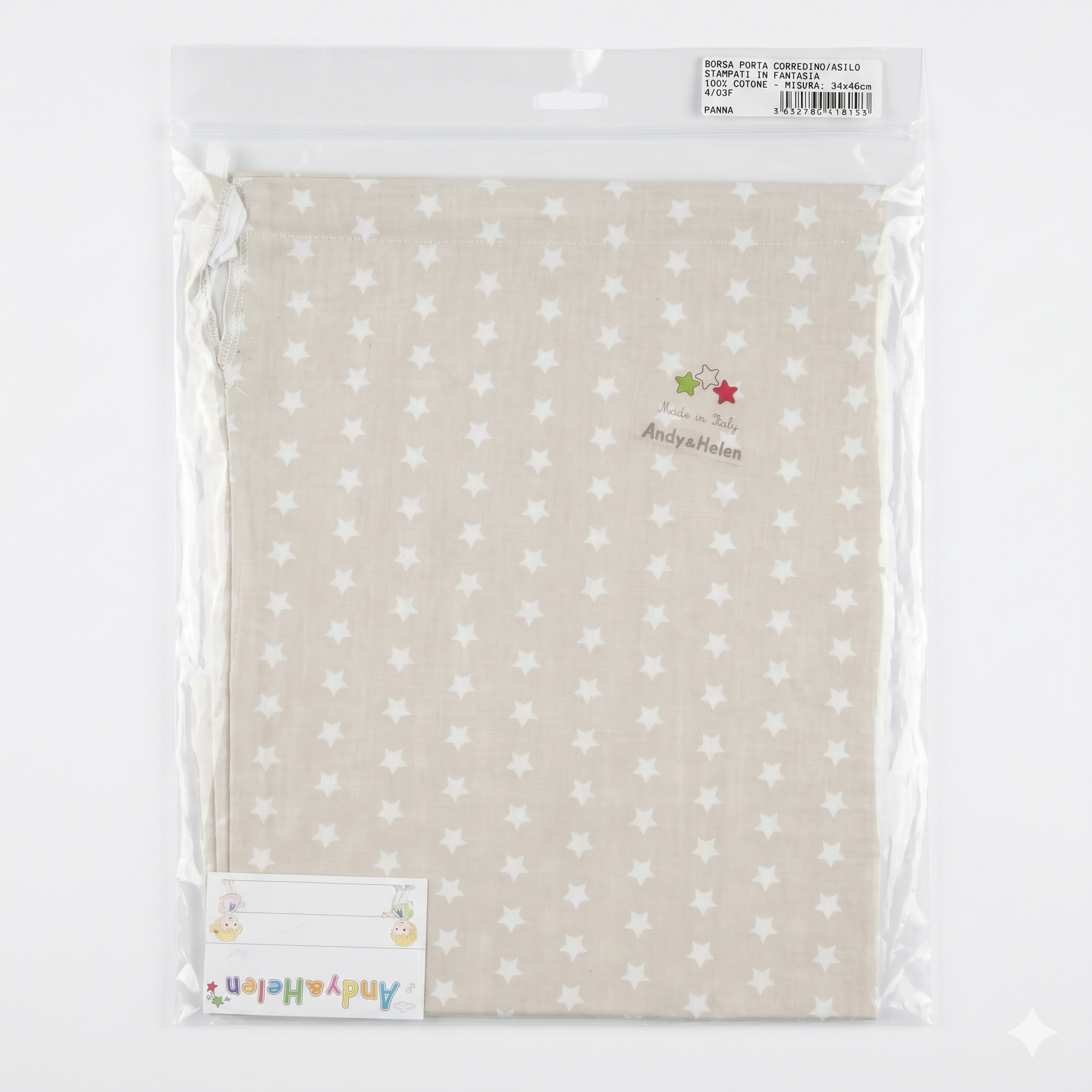 Andy & Helen - Borsa Porta Corredino Asilo