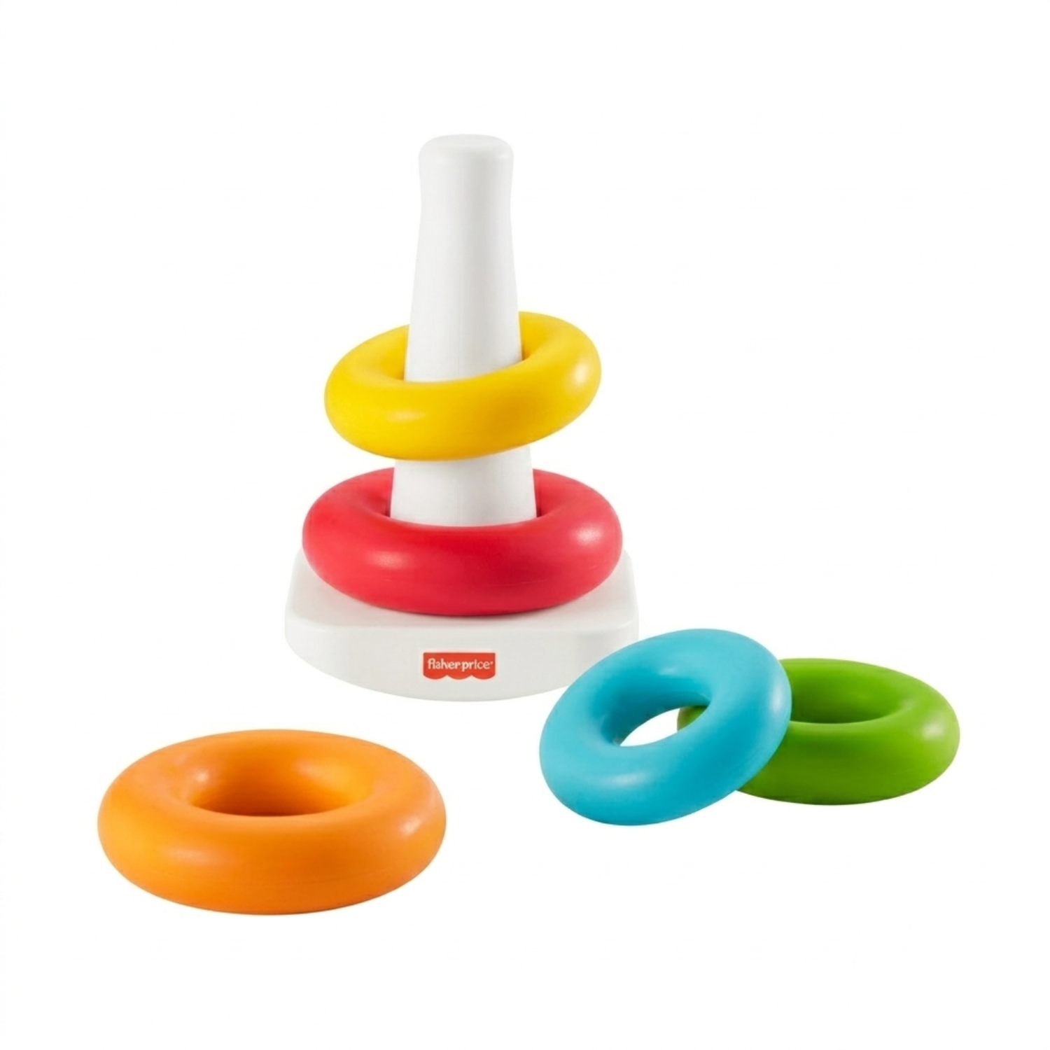 Fisher Price - Piramide 5 Anelli Eco GRF09