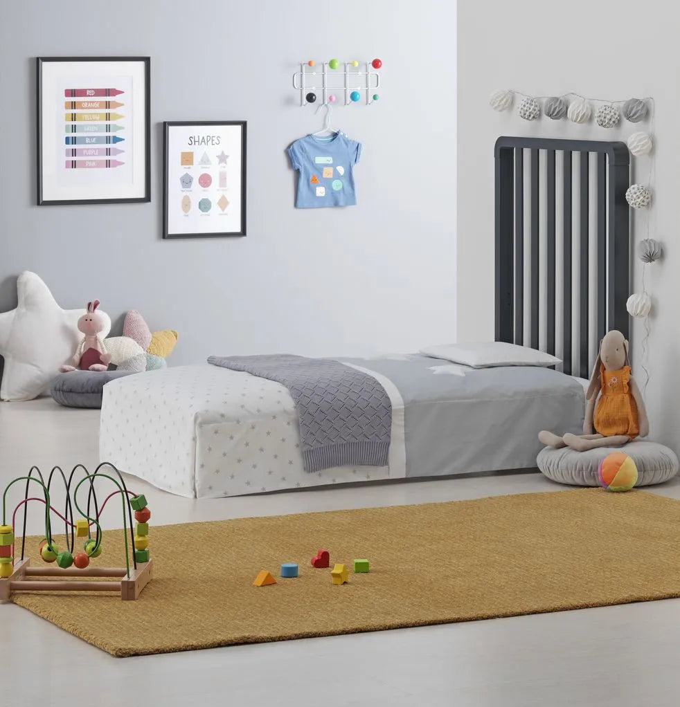 Azzurra Design - Lettino Glam  9 In 1 + Materasso + Completo Piumone Glam