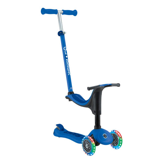 Globber - Monopattino Go Up Sporty A 3 Ruote Con Sedile