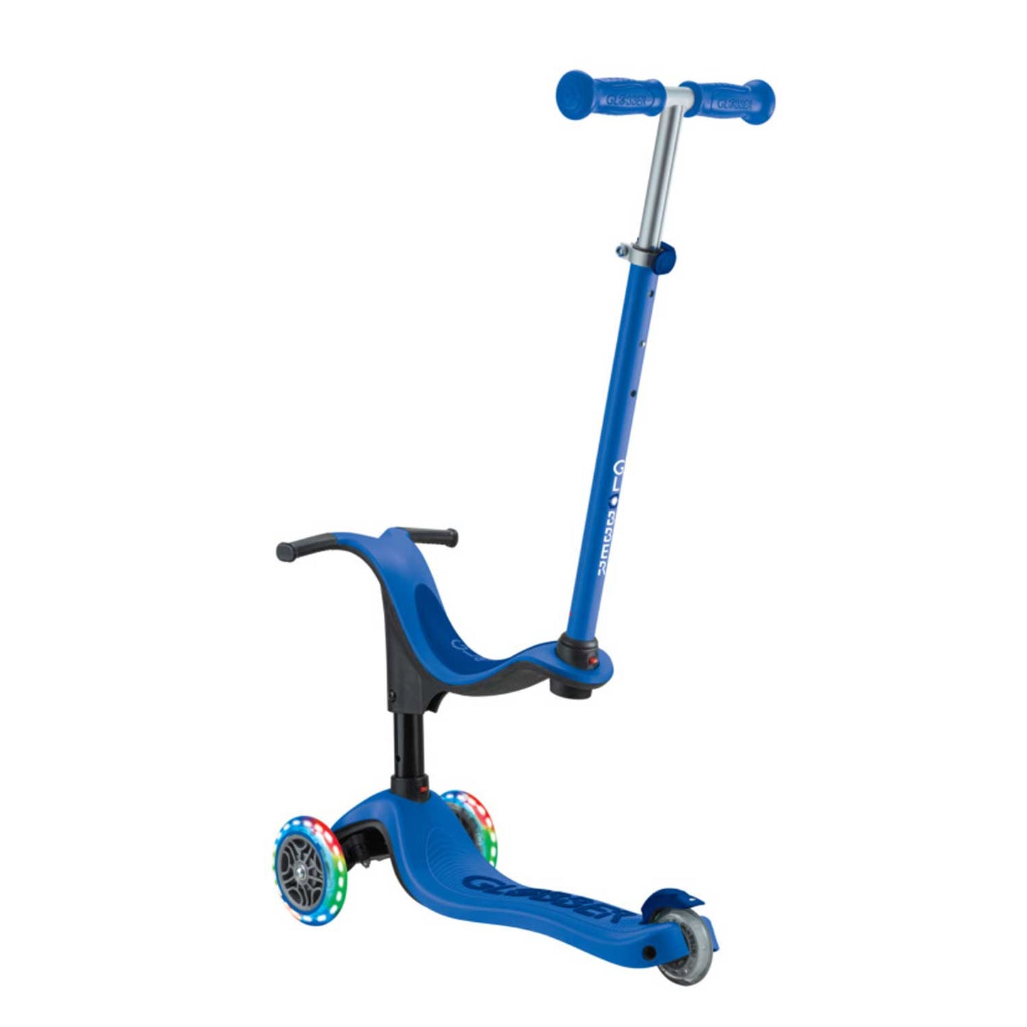 Globber - Monopattino Go Up Sporty A 3 Ruote Con Sedile