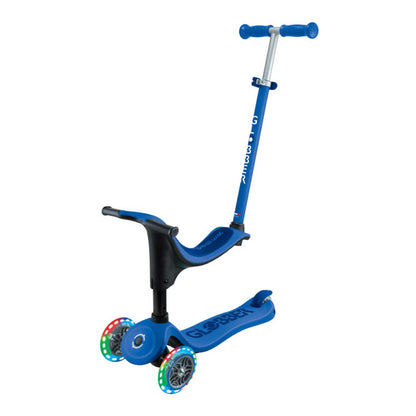 Globber - Monopattino Go Up Sporty A 3 Ruote Con Sedile