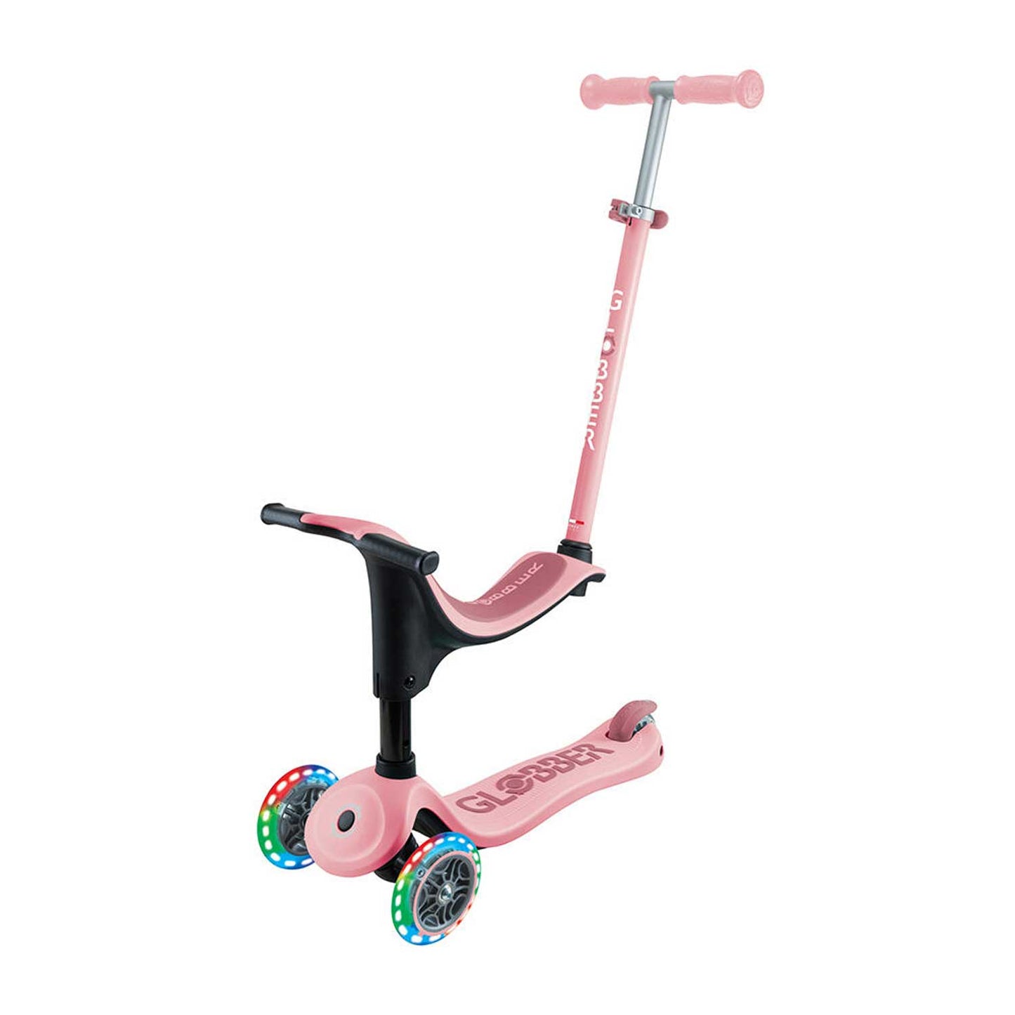 Globber - Monopattino Go Up Sporty A 3 Ruote Con Sedile