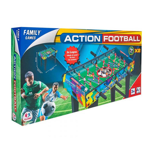 Globo - Wood Calcetto 3 Rods W/Legs 69x36,5x69