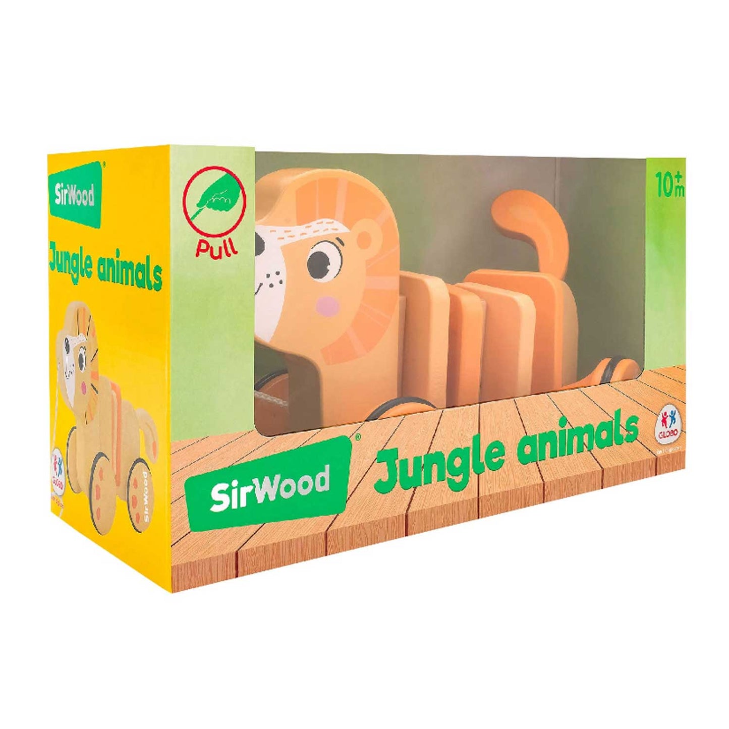 Globo - Jungle animals trainabili in legno