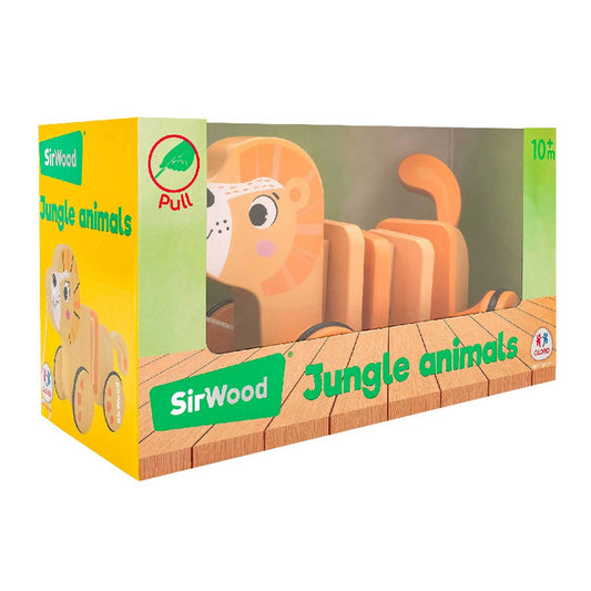 Globo - Jungle animals trainabili in legno