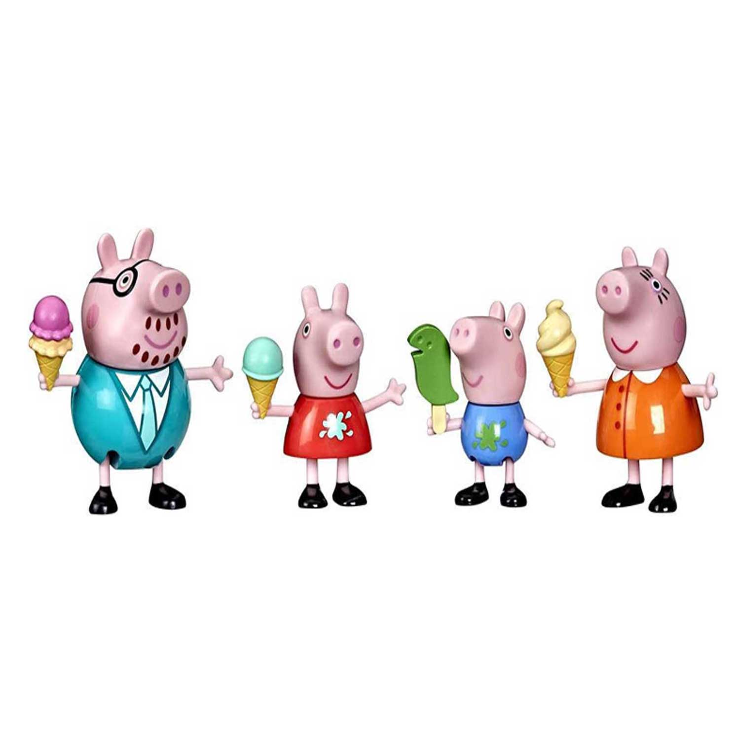 Hasbro - The Peppa Pig Family Pack of 4 characters