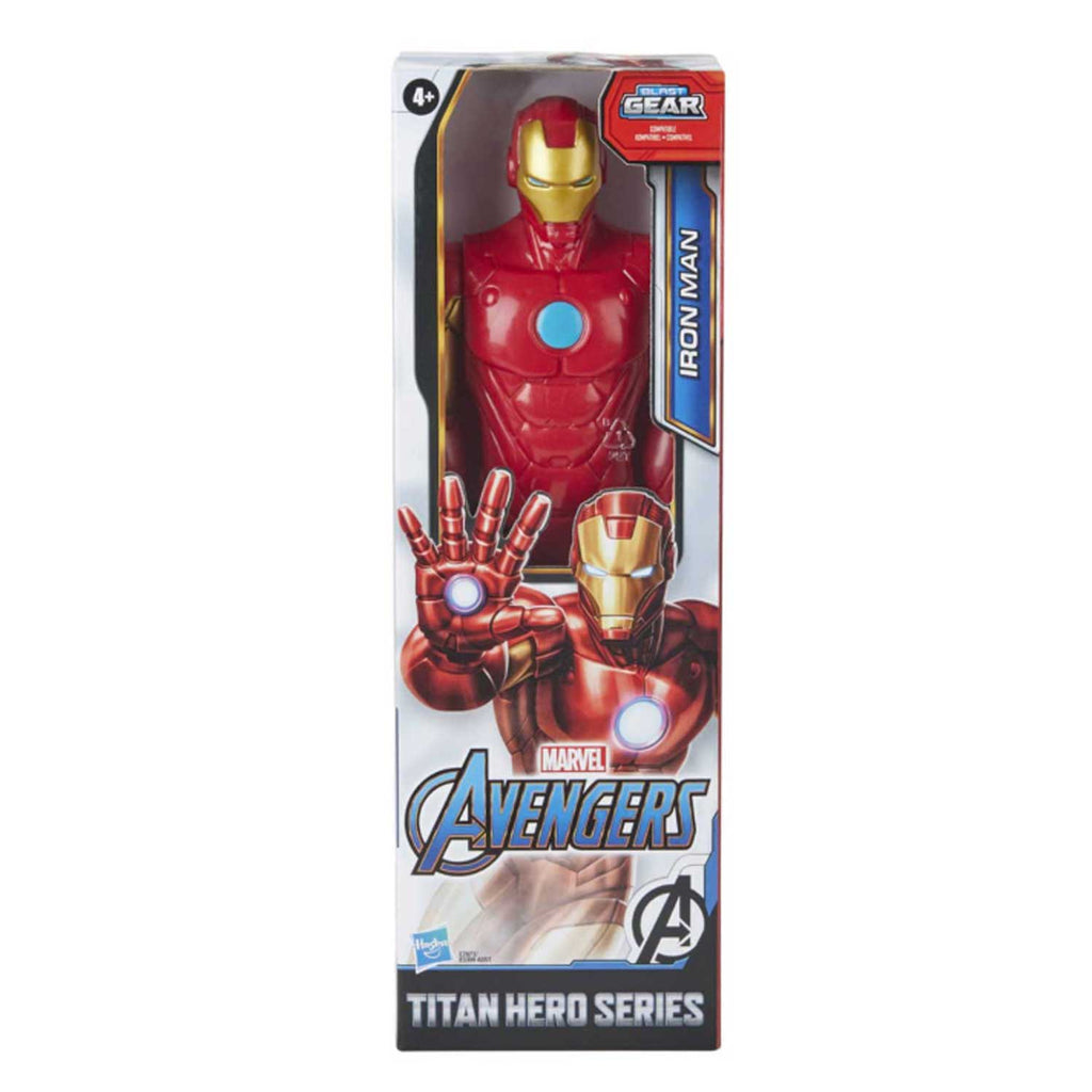 Hasbro - Avengers Personaggo Titan Hero 30cm - Iron Man E7873ES6