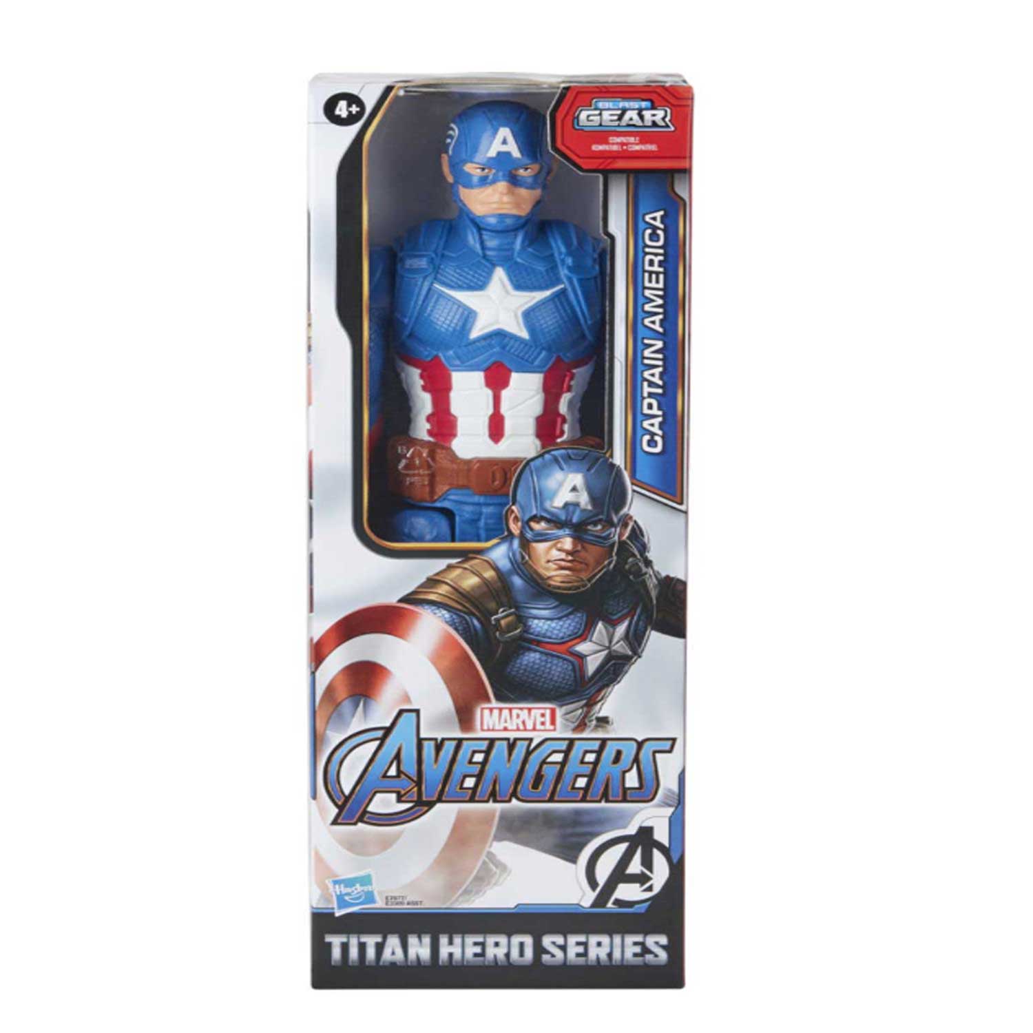 Hasbro - Avengers Character Titan Hero 30cm - Captain America E7877ES62