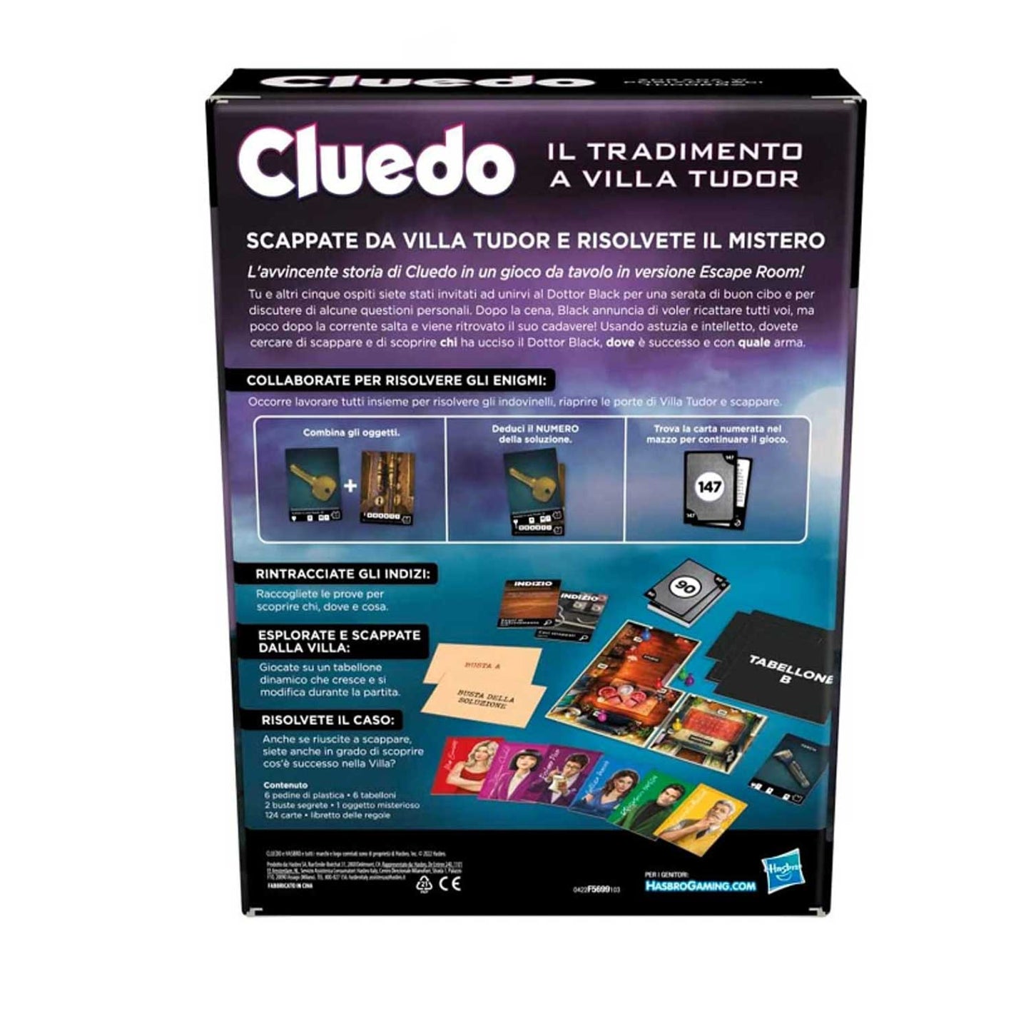 Hasbro - Cluedo Escape The Betrayal at the Tudor Mansion F5699103