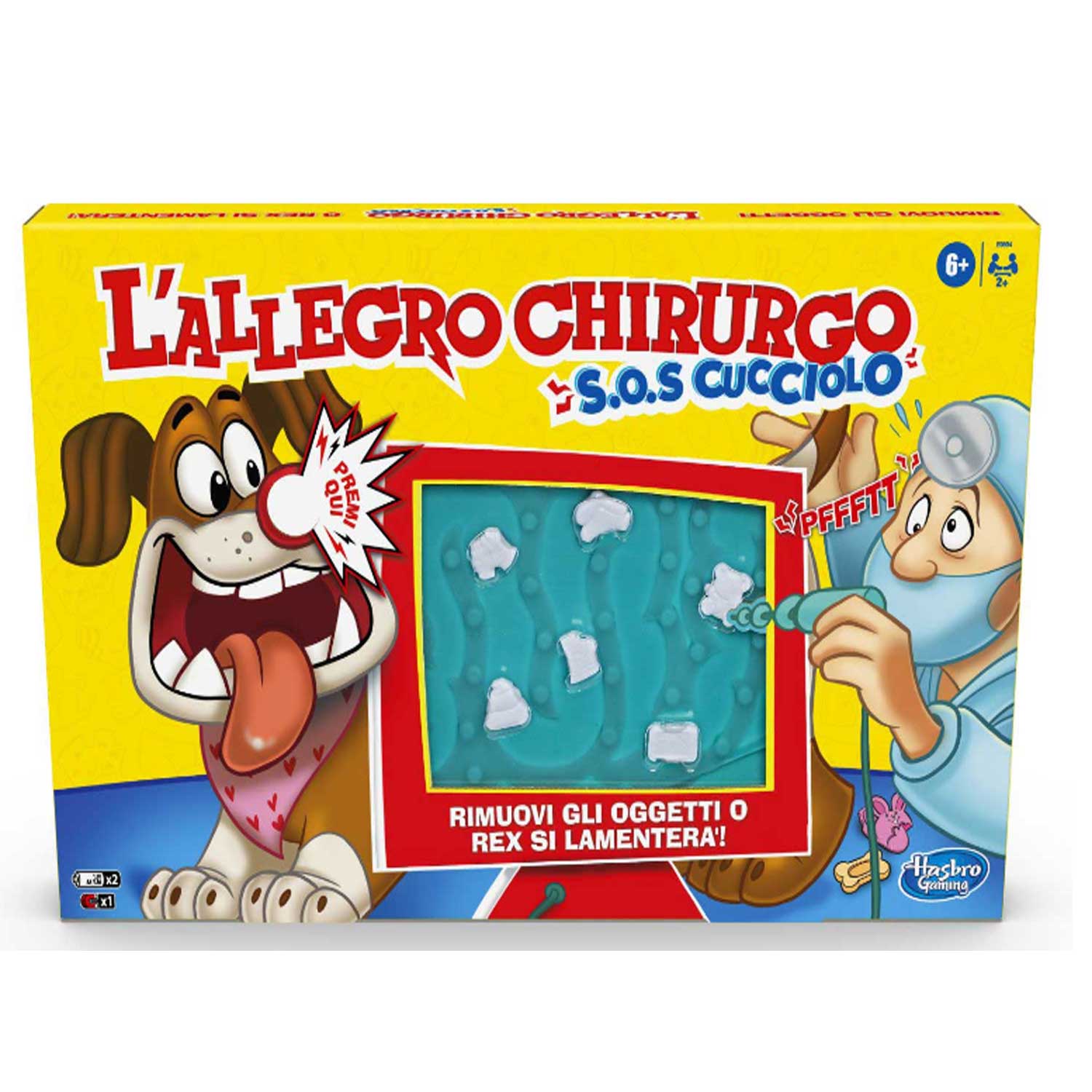Hasbro - L'allegro Chirurgo S.O.S. Cucciolo E9694103 – Iperbimbo