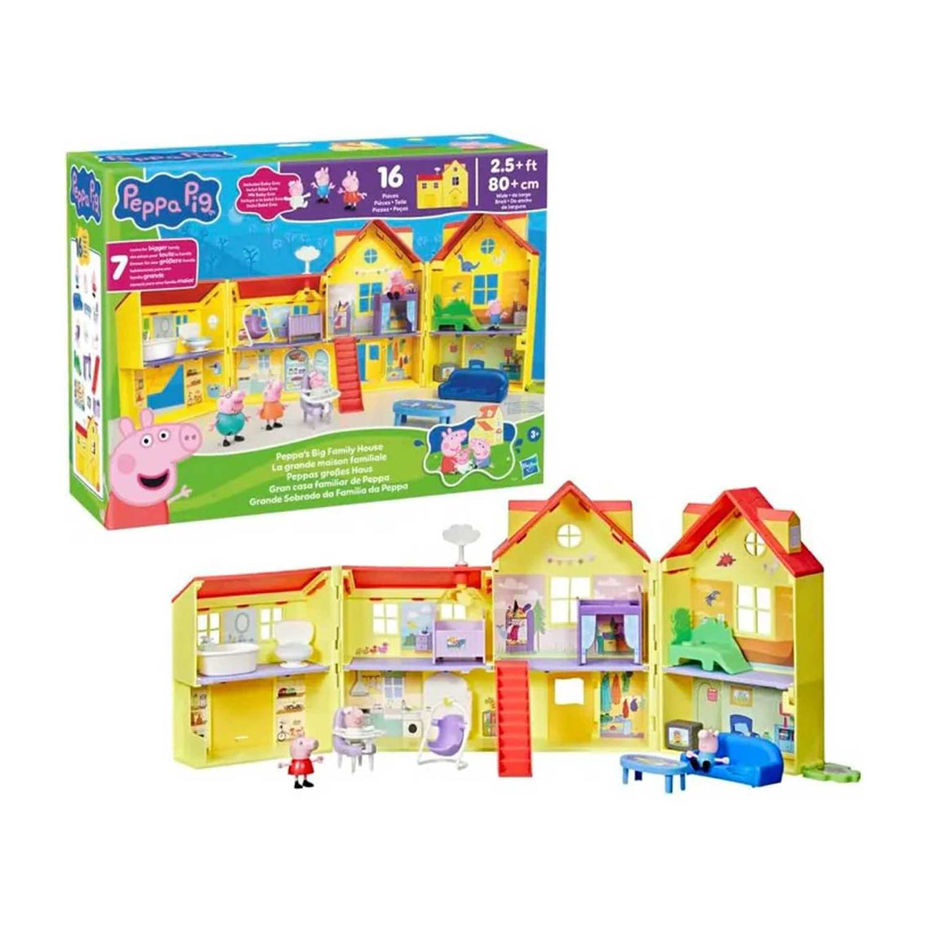 Hasbro La Casa Di Peppa Pig New G05085L0 Iperbimbo Hasbro La Casa Di Peppa Pig New G05085L0 Iperbimbo