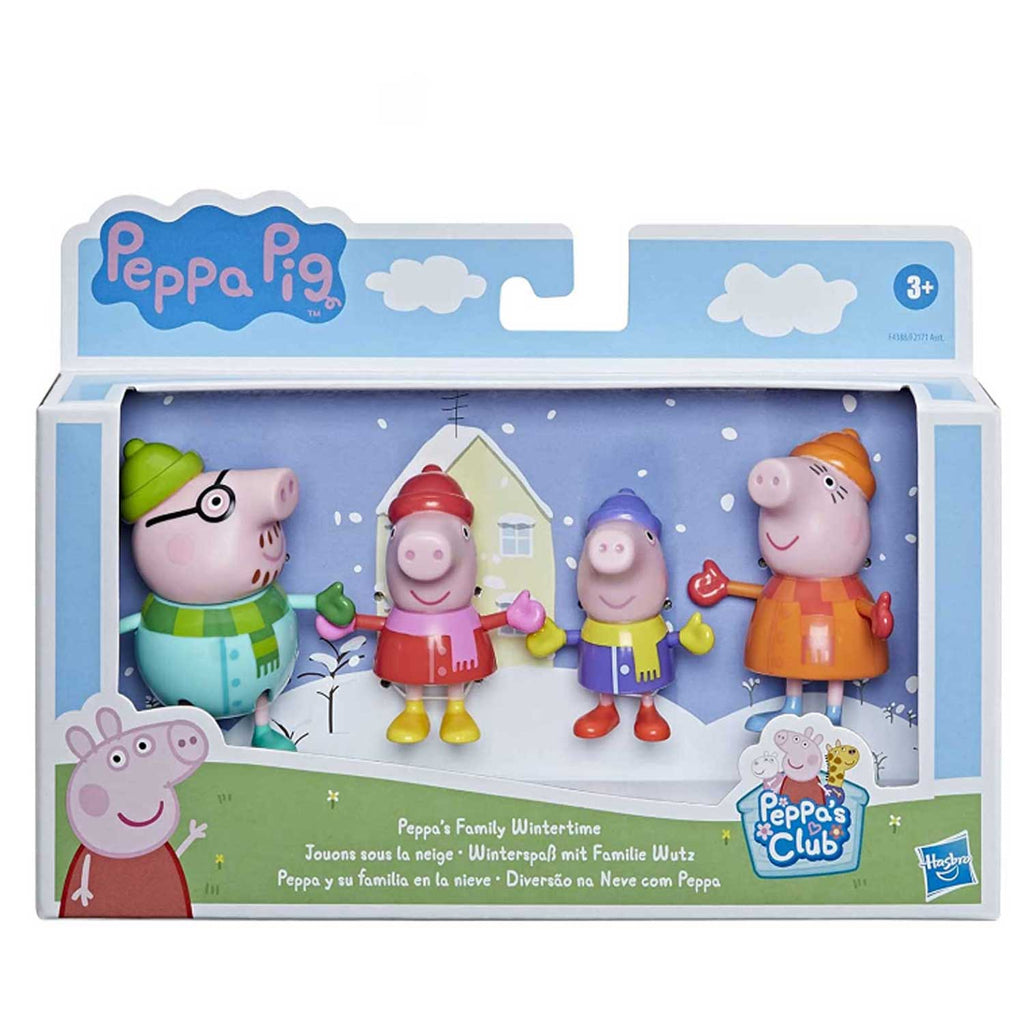 Hasbro - The Peppa Pig Family Pack of 4 characters