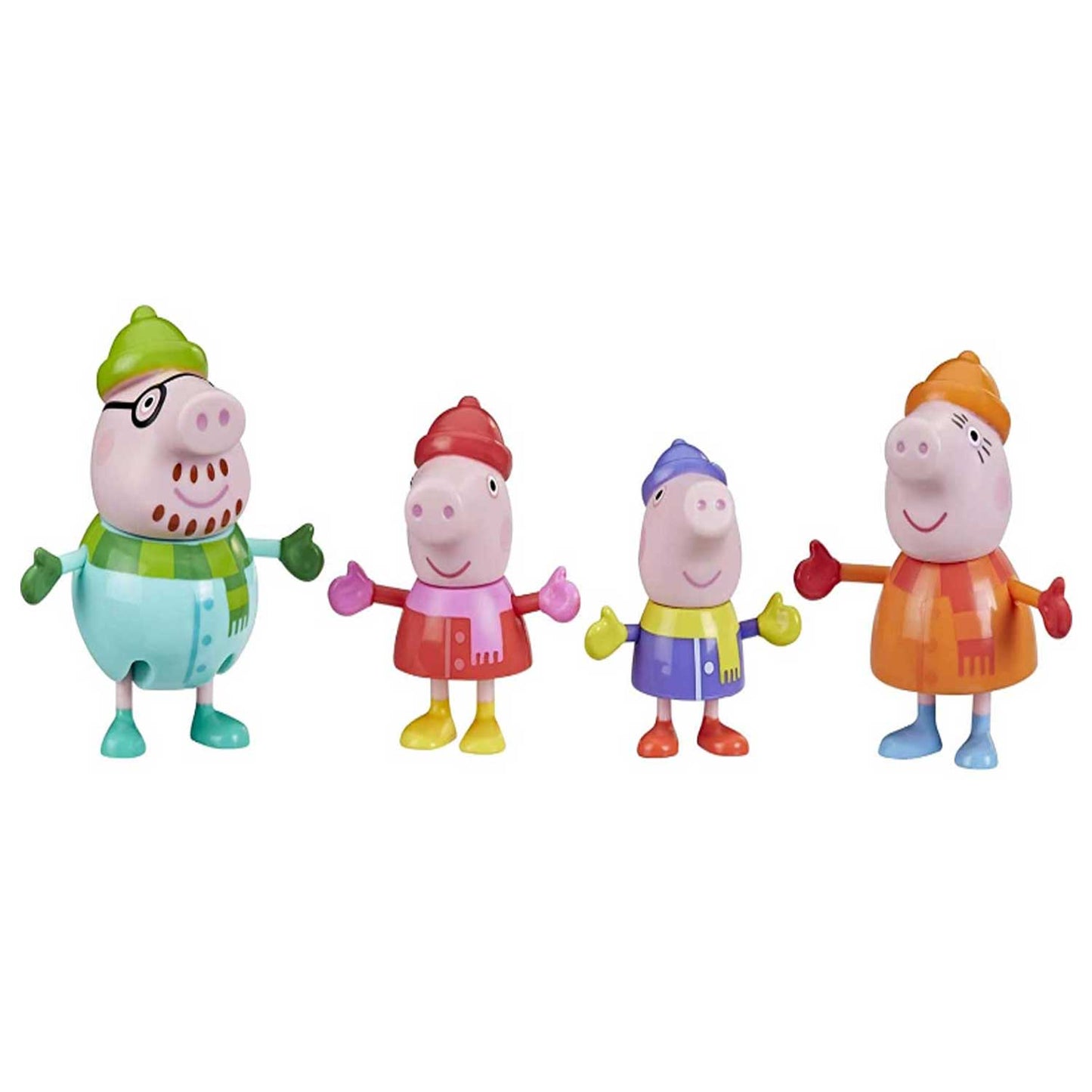 Hasbro - The Peppa Pig Family Pack of 4 characters
